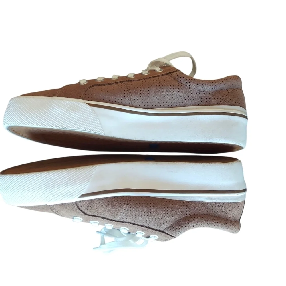 Keds Jump Kick Duo Perforated Lace-Up Suede Sneaker